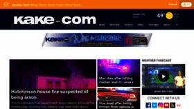 What Kake.com website looked like in 2023 (1 year ago)