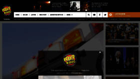 What Kingfm.com website looked like in 2023 (1 year ago)