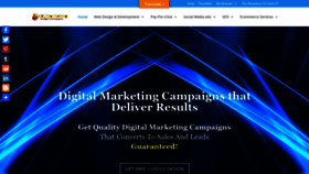 What Kbi.marketing website looked like in 2023 (1 year ago)