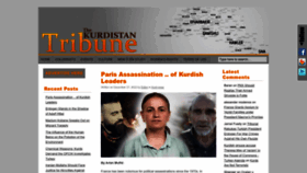 What Kurdistantribune.com website looked like in 2023 (1 year ago)