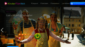 What Kinderfilmwelt.de website looked like in 2023 (1 year ago)