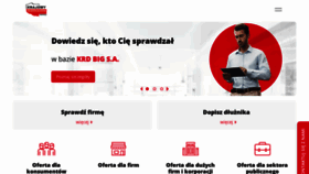 What Krd.pl website looked like in 2023 (1 year ago)