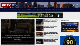 What Kctv5.com website looked like in 2023 (1 year ago)