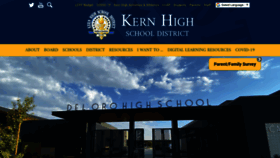 What Kernhigh.org website looked like in 2023 (1 year ago)