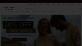 What Kilkennyshop.com website looked like in 2023 (1 year ago)