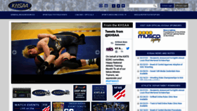 What Khsaa.org website looked like in 2023 (1 year ago)