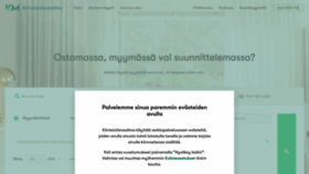 What Kiinteistomaailma.fi website looked like in 2023 (1 year ago)