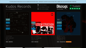 What Kudosrecords.co.uk website looked like in 2023 (1 year ago)