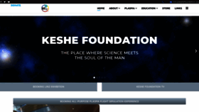 What Keshefoundation.org website looked like in 2023 (1 year ago)