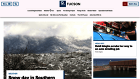What Kgun9.com website looked like in 2023 (1 year ago)