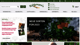 What Kraeuter-und-duftpflanzen.de website looked like in 2023 (1 year ago)