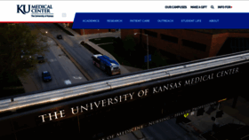 What Kumc.edu website looked like in 2023 (1 year ago)