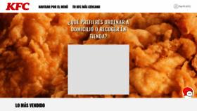 What Kfc.com.mx website looked like in 2023 (3 years ago)