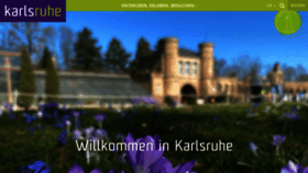 What Karlsruhe-erleben.de website looked like in 2023 (1 year ago)