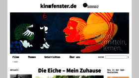 What Kinofenster.de website looked like in 2023 (1 year ago)