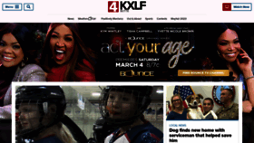 What Kxlf.com website looked like in 2023 (1 year ago)