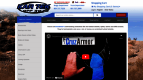 What Kartek.com website looked like in 2023 (2 years ago)