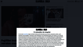 What Kamerabild.se website looked like in 2023 (1 year ago)