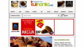 What Kulinarika.net website looked like in 2023 (1 year ago)