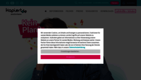 What Kapiert.de website looked like in 2023 (1 year ago)