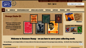 What Kenmorestamp.com website looked like in 2023 (1 year ago)