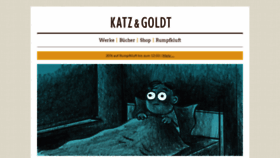 What Katzundgoldt.de website looked like in 2023 (1 year ago)