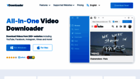 What Kickyoutube.com website looked like in 2023 (1 year ago)