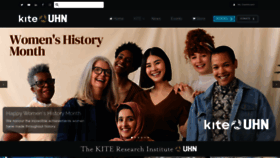 What Kite-uhn.com website looked like in 2023 (1 year ago)