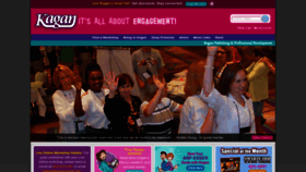 What Kaganonline.com website looked like in 2023 (2 years ago)