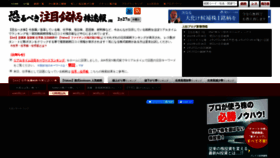 What Kabu-sokuhou.com website looked like in 2023 (1 year ago)