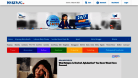 What Kupang.tribunnews.com website looked like in 2023 (1 year ago)