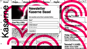 What Kaserne-basel.ch website looked like in 2023 (1 year ago)