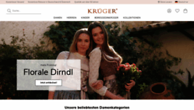 What Krueger-dirndl.de website looked like in 2023 (2 years ago)