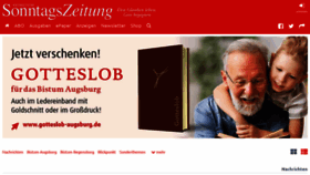 What Katholische-sonntagszeitung.de website looked like in 2023 (1 year ago)