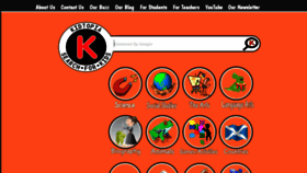 What Kidtopia.info website looked like in 2023 (1 year ago)