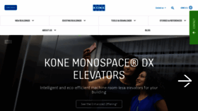 What Kone.us website looked like in 2023 (3 years ago)