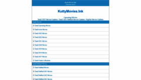 What Kuttymovies.ink website looked like in 2023 (1 year ago)