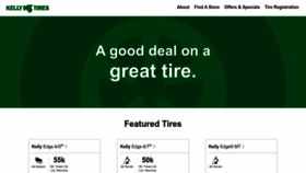 What Kellytires.com website looked like in 2023 (1 year ago)