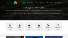 What Kelleysisland.com website looked like in 2023 (1 year ago)