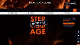 What Kents-cavern.co.uk website looked like in 2023 (1 year ago)