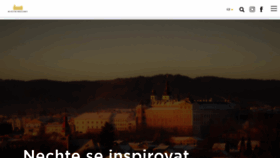 What Klasterbroumov.cz website looked like in 2023 (1 year ago)