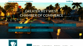 What Keywestchamber.org website looked like in 2023 (1 year ago)