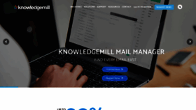 What Knowledgemill.com website looked like in 2023 (1 year ago)