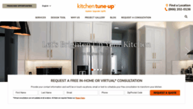 What Kitchentuneup.com website looked like in 2023 (1 year ago)