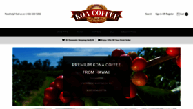 What Koacoffee.com website looked like in 2023 (1 year ago)