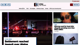 What Ktnv.com website looked like in 2023 (1 year ago)