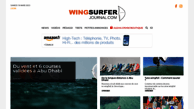 What Kiteboardjournal.com website looked like in 2023 (1 year ago)