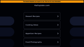 What Kaitsplate.com website looked like in 2023 (1 year ago)