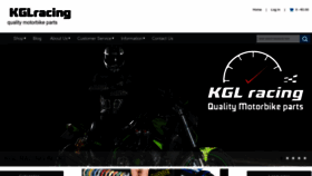 What Kglracing.com website looked like in 2023 (1 year ago)
