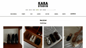 What Karashoes.co.kr website looked like in 2023 (2 years ago)